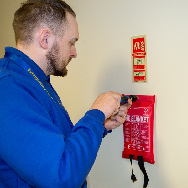 Fire blanket installation service for BS5306 > Fire Extinguisher Servicing